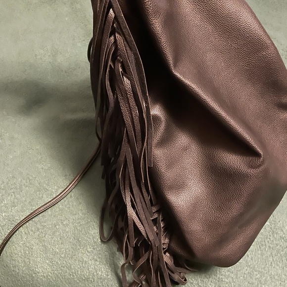 Victoria’s Secret Drawstring Fringe Bag Backpack - Picture 13 of 14